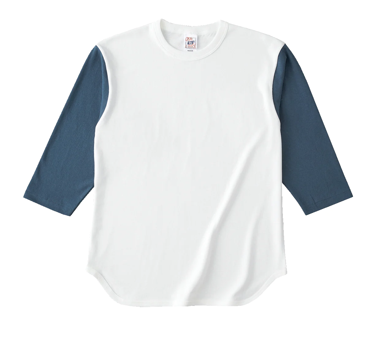 七分袖ベースボールTシャツ